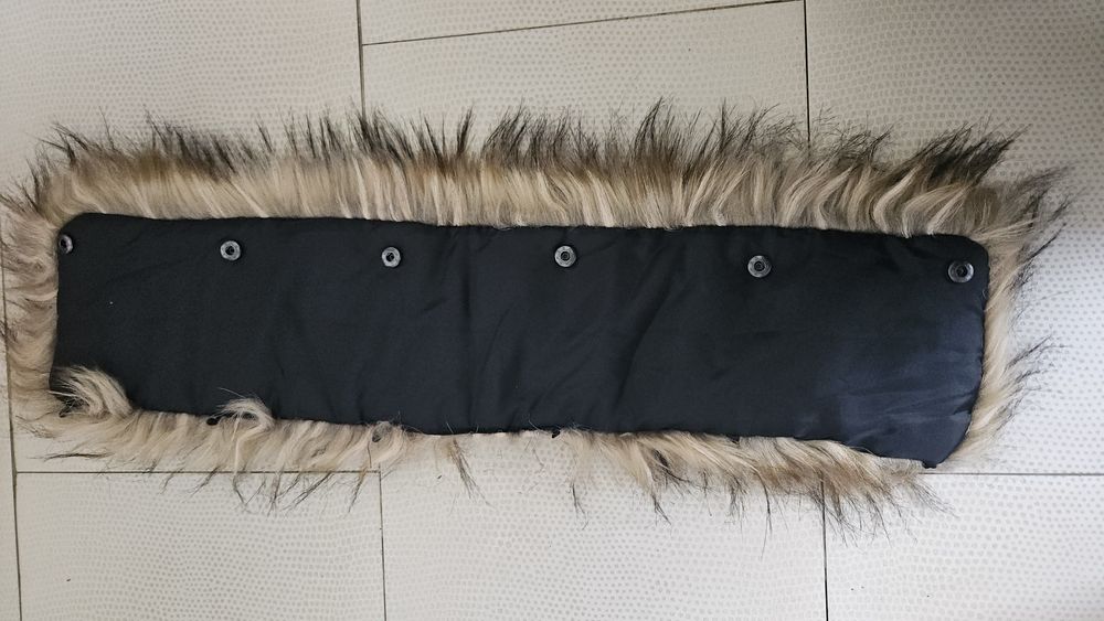 Obszycie kołnierz futrzany do kurtki