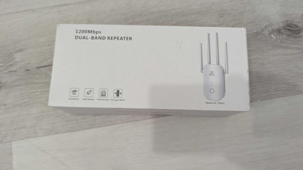 WiFi Extender 1200Mbps ретранслятор, репітер підсилювач сигналу