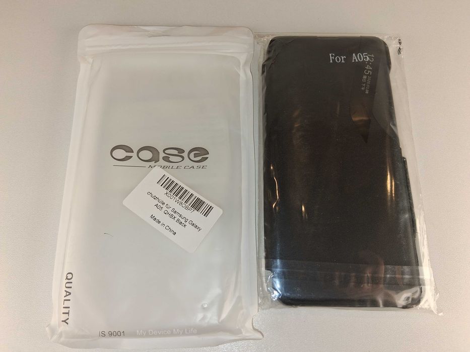 Y006 Etui Chuzhruo Czarne Do Samsung Galaxy A05 Silex Back