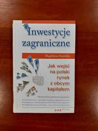 Sprzedam książkę "Inwestycje zagraniczne" M. Stawicka