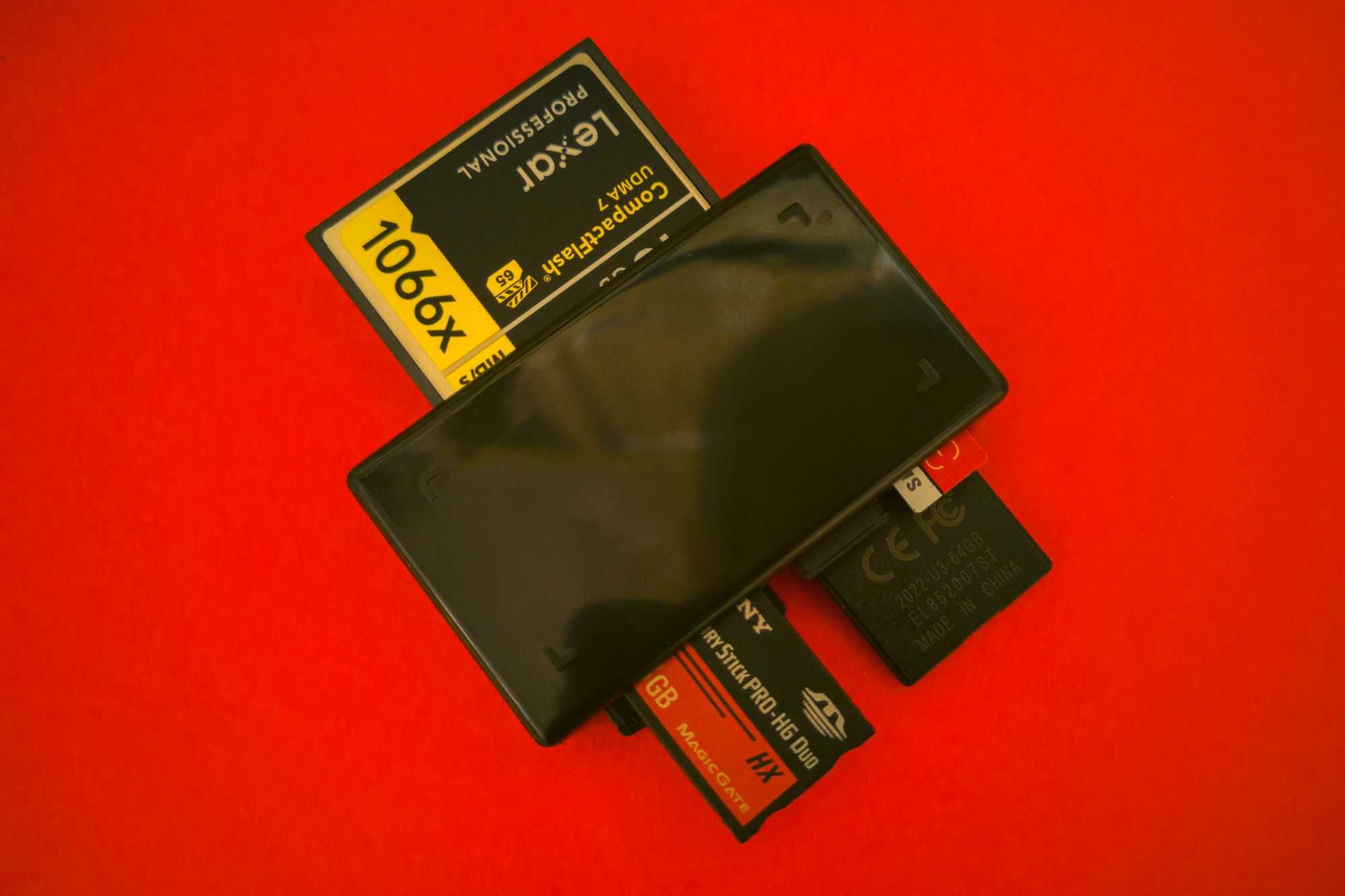 SD Картридер CompactFlash Sony ms pro duo XD M2 MMC