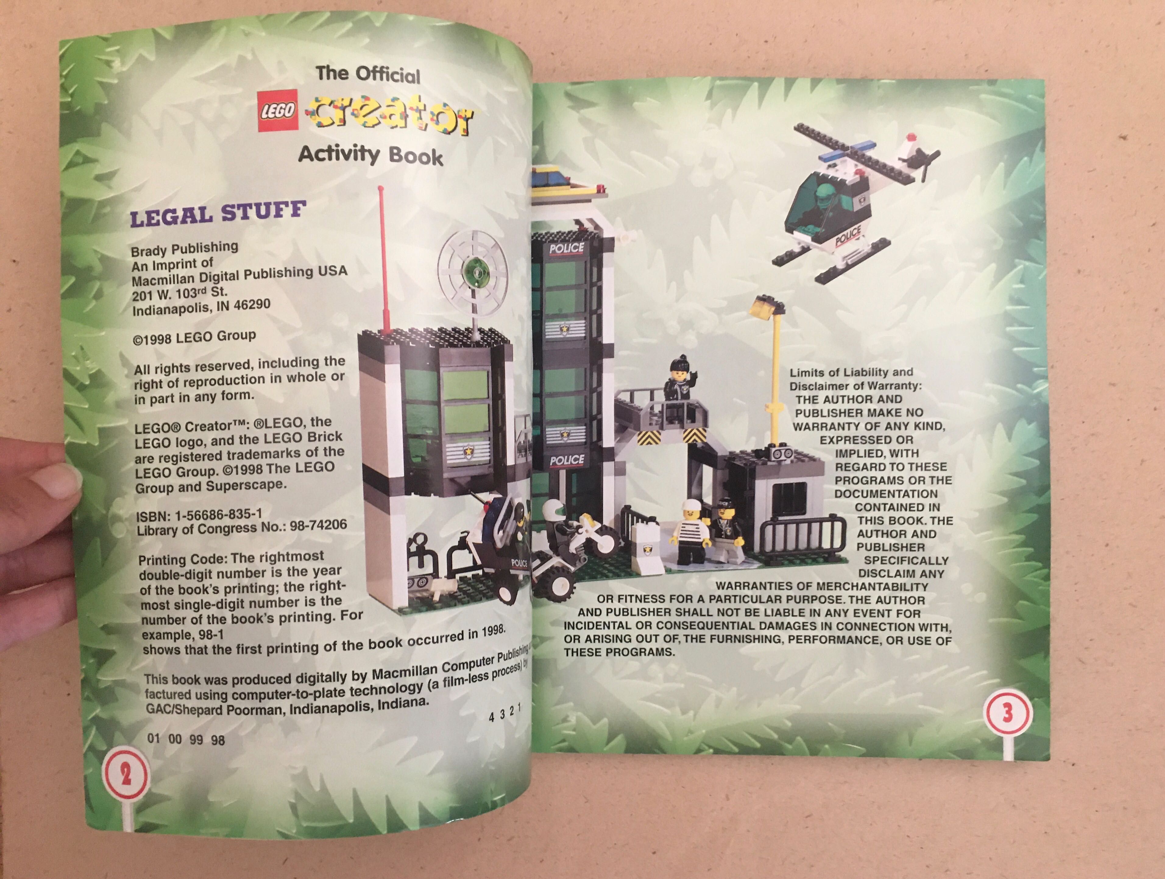 Lego - The official creator activity book