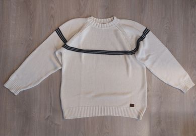 Nowy sweter męski Scotfree, beżowy, XL