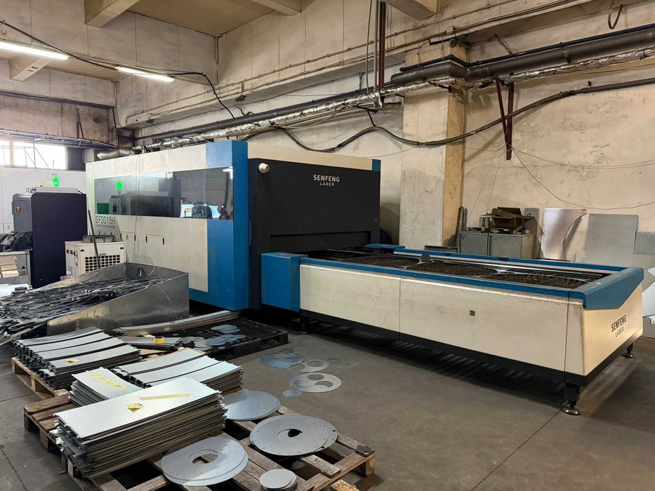 Laser fiber do cięcia blach – Senfeng SF3015H – 2 kW