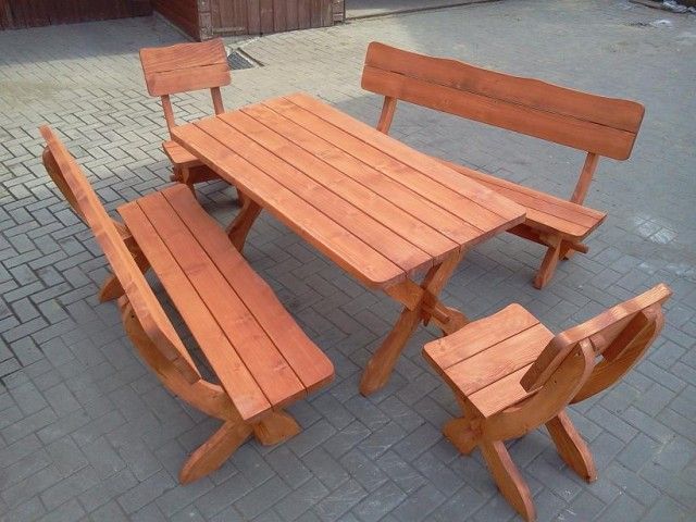 Meble ogrodowe wzór szeroki PRODUCENT