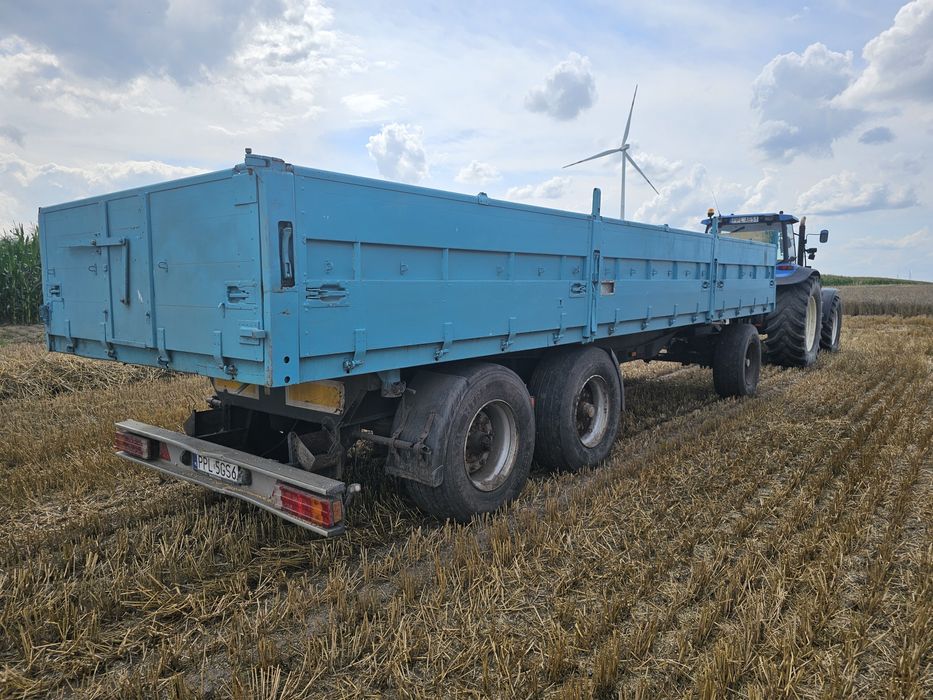 Przyczepa wywrotka 3 strony KUMLIN 3 osiowa 18t 1