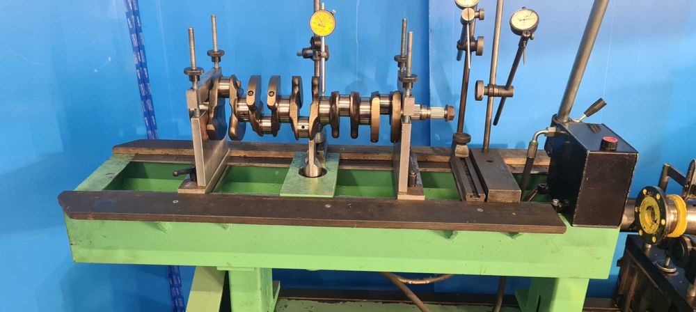 Wyważarka do wałów korbowych i elementów wirujących