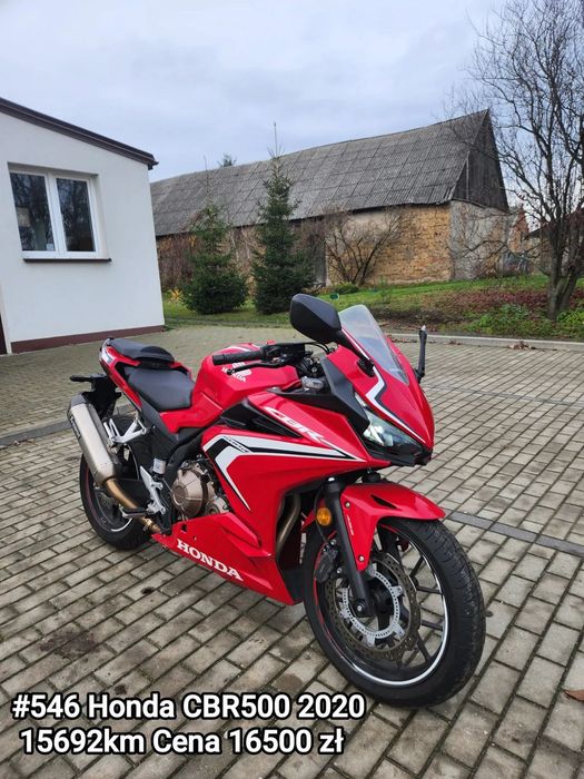 Honda CBR Honda CBR500 2020 akrapovic