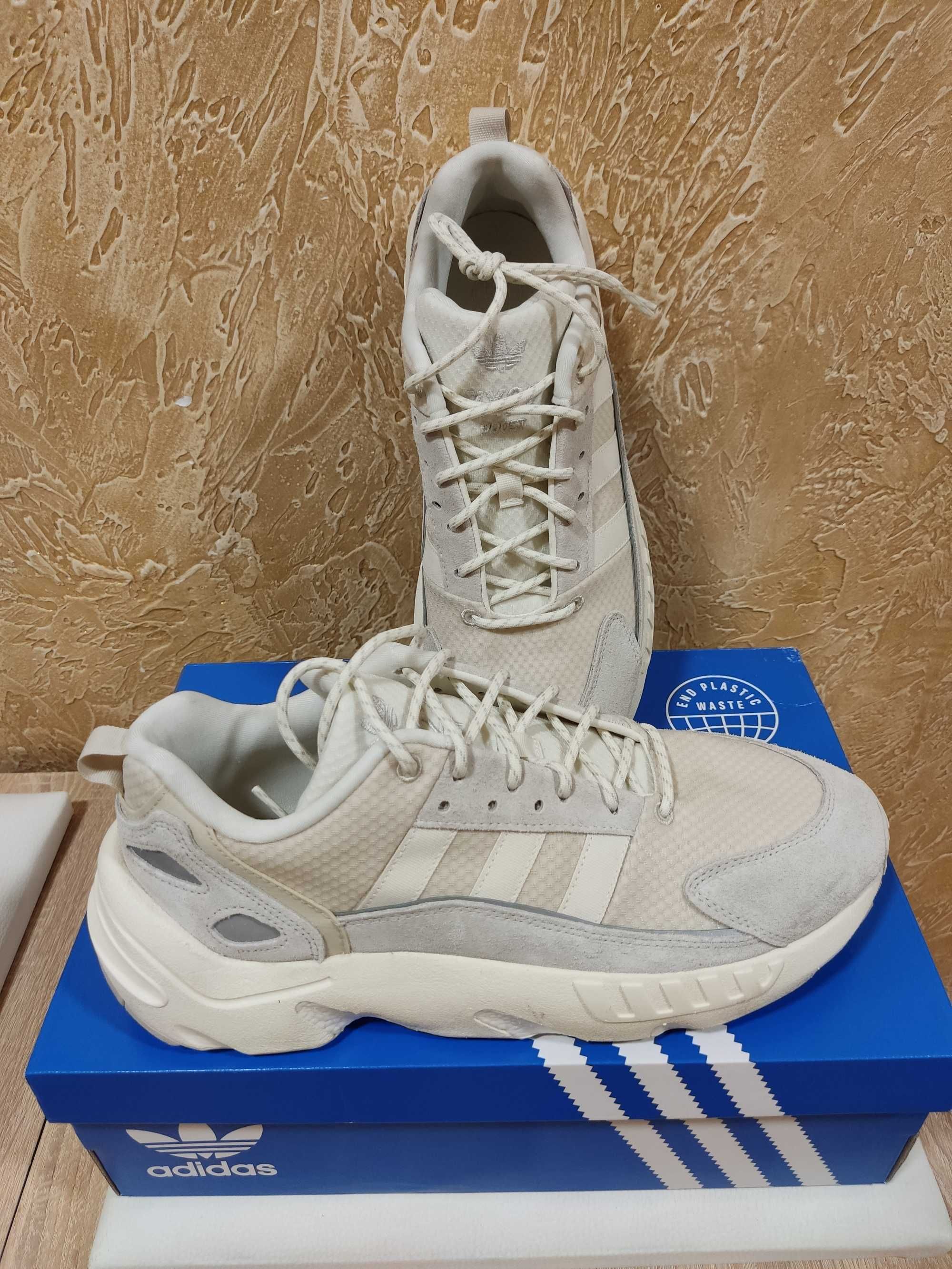 Buty Adidas ZX 22 Boost Kremowe