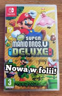 New Super Mario Bros Deluxe /Nintendo Switch/ nowa w folii /s. Chorzów