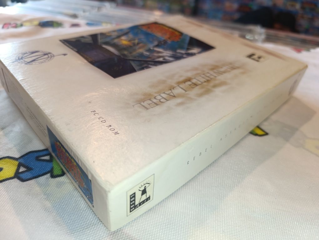 Star Wars Rebel Assault PC CD-ROM big box angielska, płyta bez rys