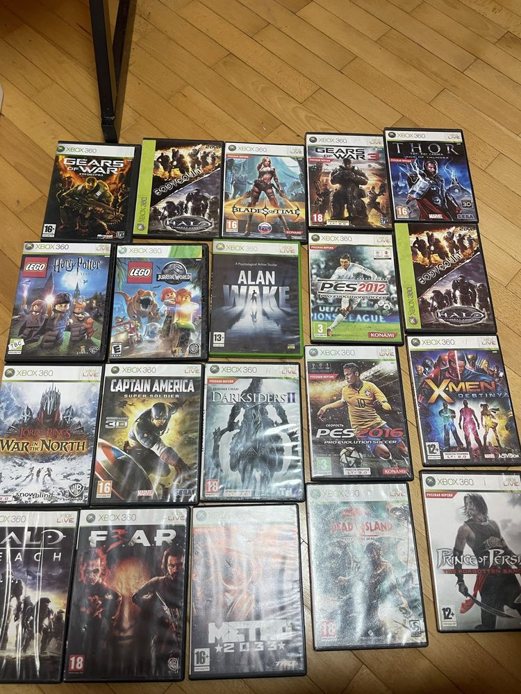 Xbox 360/Диски з іграми