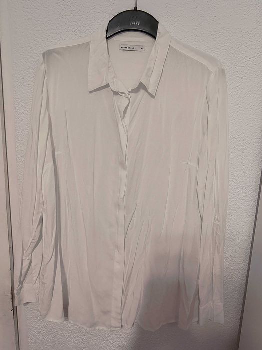 House biała koszula oversize r.XL/42 za 10 zł plus wysyłka