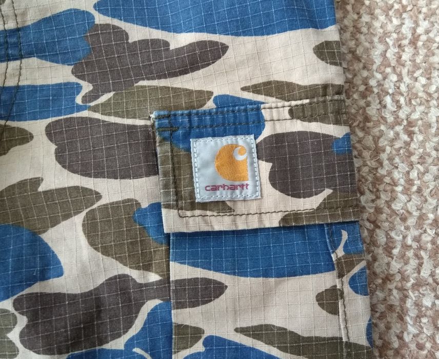 Carhartt Cargo Camo W31 L34 штани карго камуфляжні ріпстоп оригінал