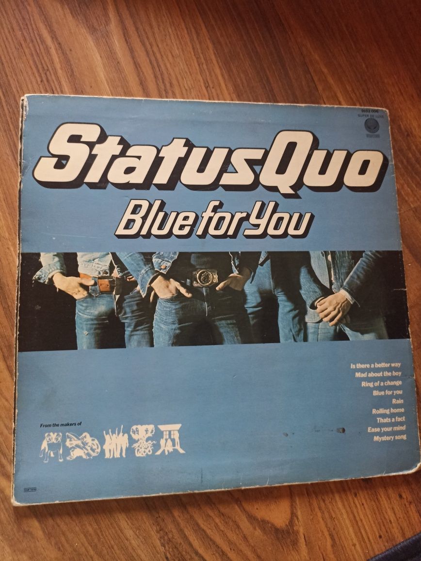 Winyl Status Quo Blue for you