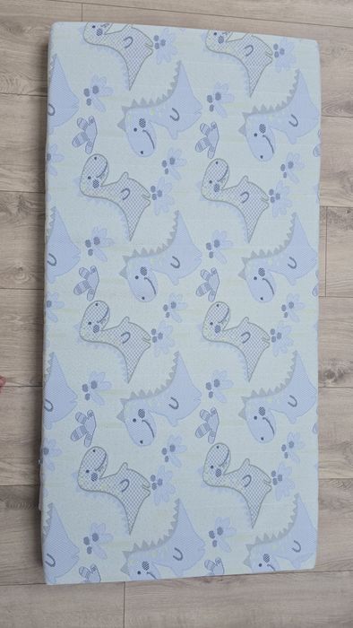 Dziecięcy Materac piankowy MELODY FDM 160x80 cm DINO zdejmowany pokrow
