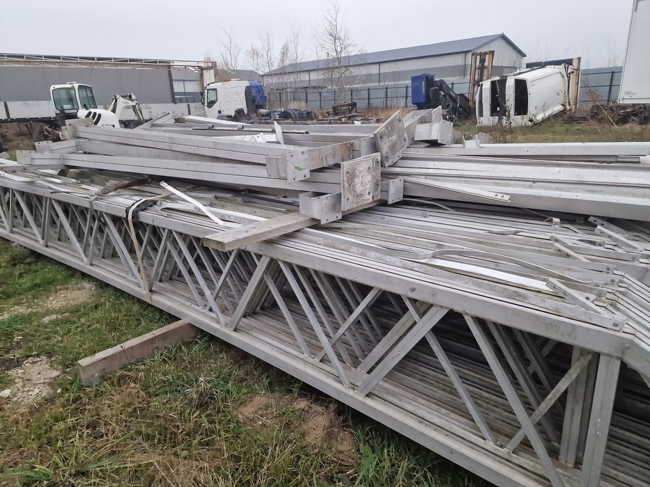 Aluminiowa Konstrukcja Hali ; 18.60m X 33m ; konstrukcja hali ; Alumin