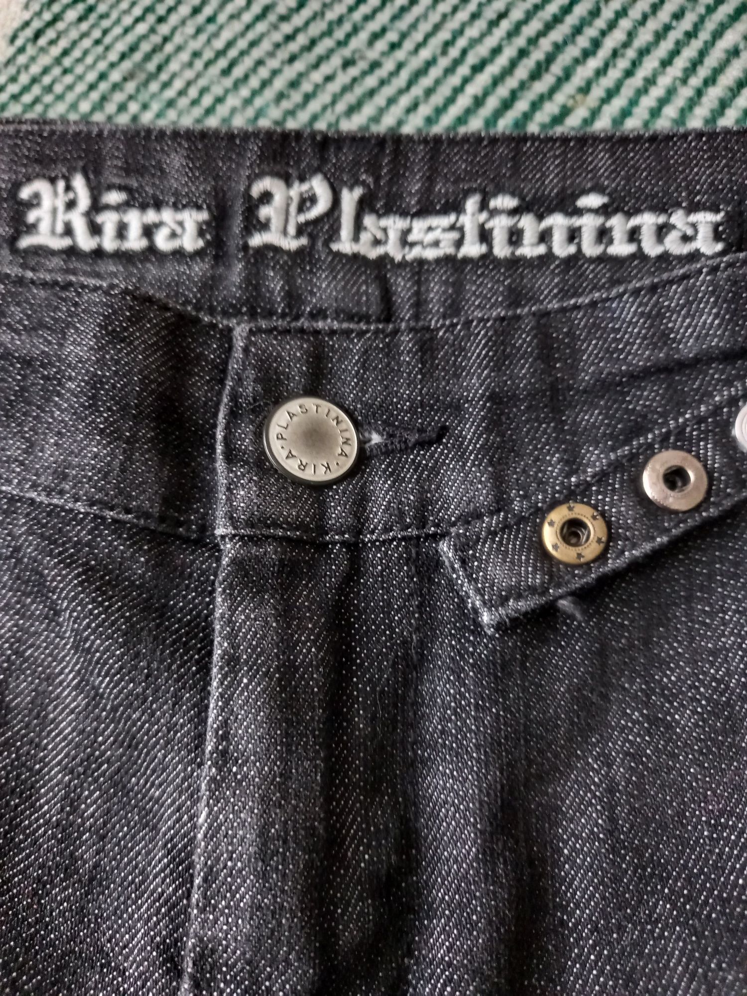 Бриджи kira platinina чорні джинси брюки капрі штаны кира пластинина