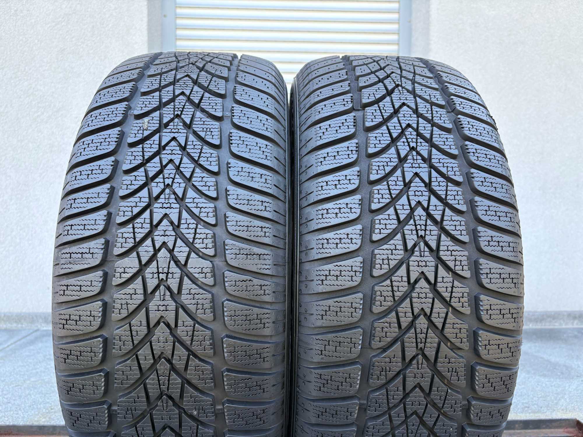 2szt zimowe 225/50R17 Dunlop 8,3mm 2024r świetny stan! Z1312 gwarancja