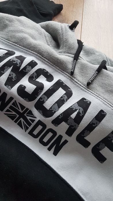 Lonsdale Penbryn Bluza z kapturem   damska kangurka Sleeve ciepła XXL