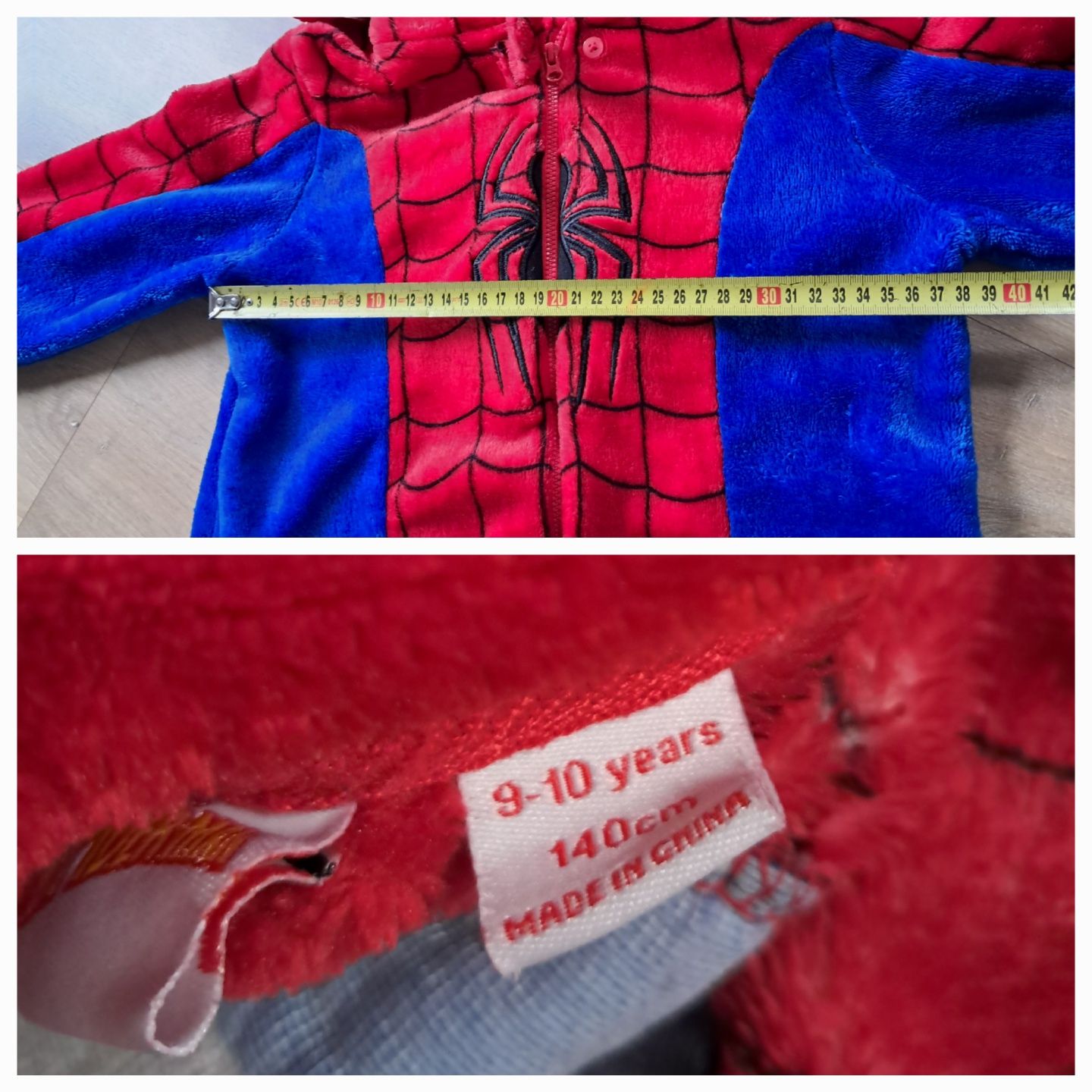 Spider-Man spiderman marvel strój przebranie 9-10 lat 134-140
