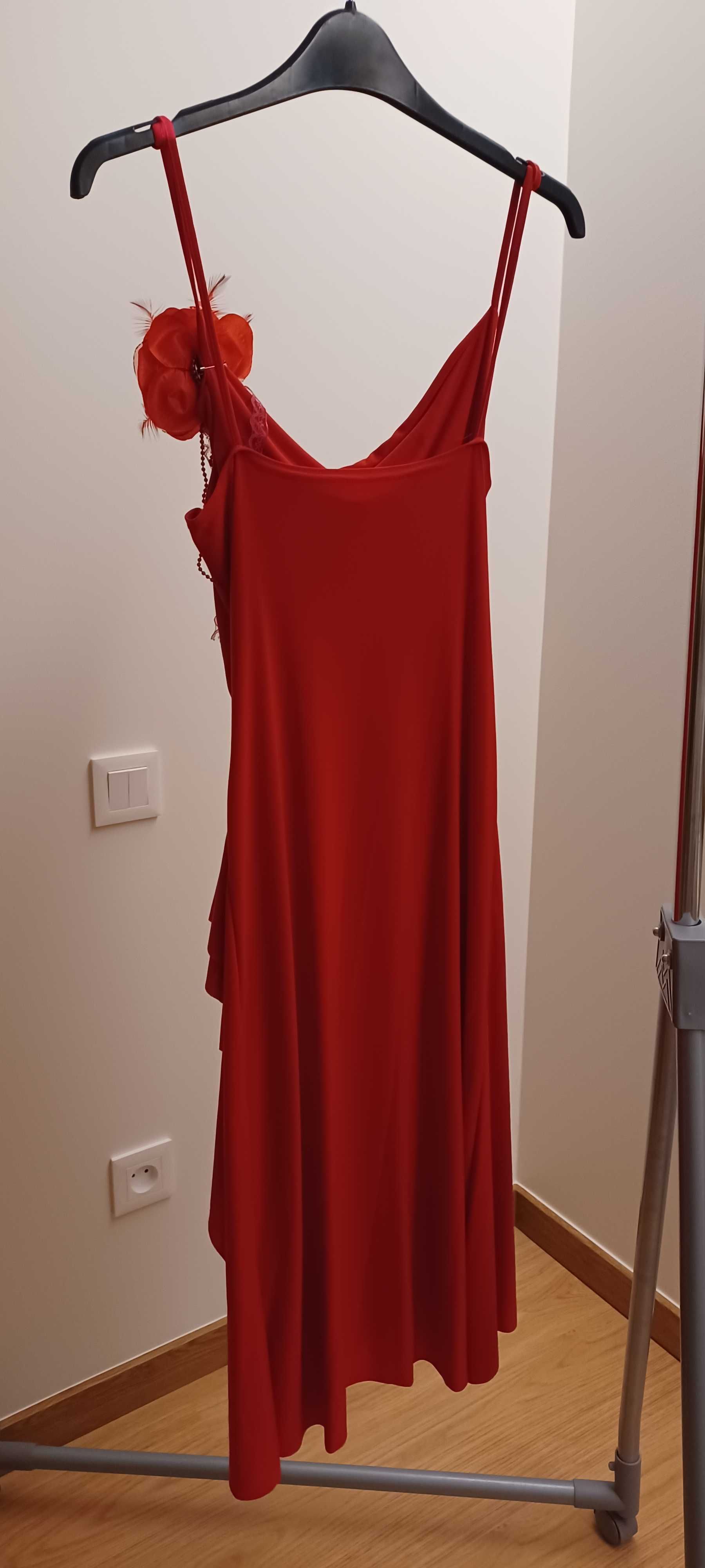 Vestido de festa vermelho