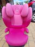 Fotelik samochodowy Cybex Pallas S-Fix Magnolia Pink 9-36Kg, używany