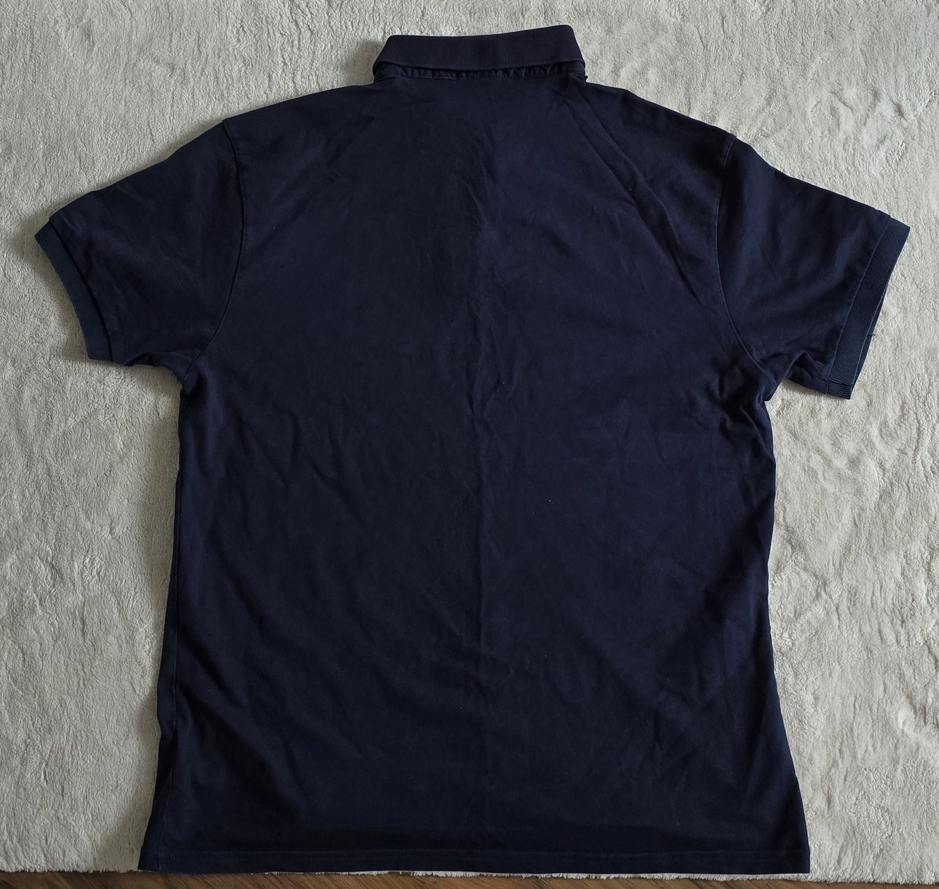 Męska koszulka Polo Hugo Boss Orginalna Ciemny Granat roz. XL