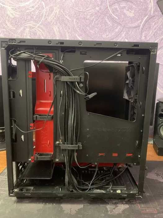Корпус NZXT S340 Elite Black-Red / БЕЗ СТЕКЛА