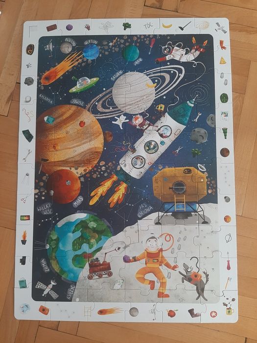 Puzzle czuCzu 4+ kosmos
