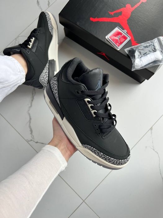 [БЕЗ ПРЕДОПЛАТ] Nike Air Jordan 3 Off-Noir Black 38