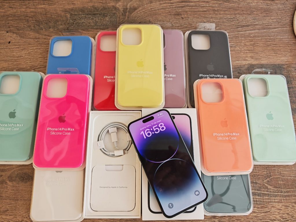 iPhone 14 Pro Max 256GB Roxo Em  Bom estado Aceito Retomas