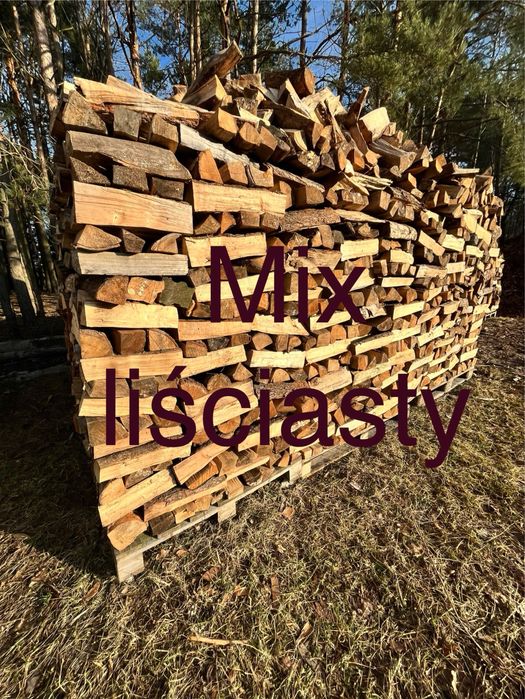 Drewno kominkowe opałowe do pieca sezonowane