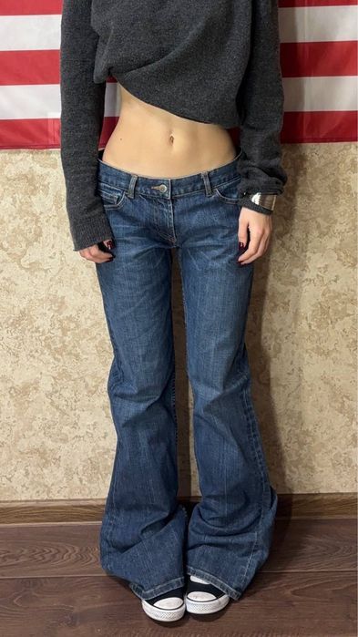 клеш y2k, клеш на низкой посадке