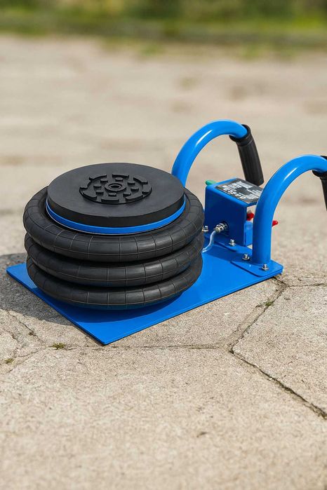 Podnośnik 3,5T Wzmocniony Pneumatyczny Bałwanek guma Lewarek Poduszka