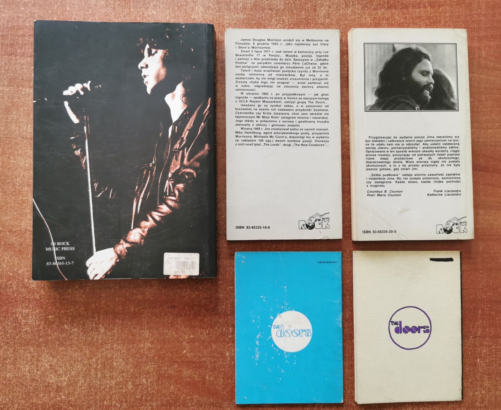 Zestaw The Doors - 5 kaset +książki