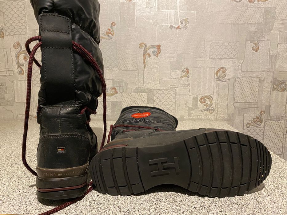 37 р Сапоги дутики термо TOMMY HILFIGER, дешево.