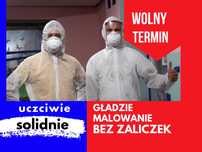 Gładzie Malowanie wolny termin na WRZESIEŃ! Wykończenia mieszkań.
