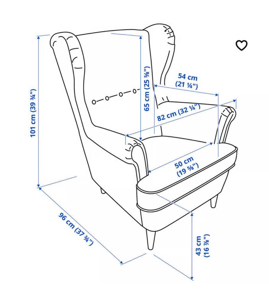 STRANDMON Poltrona Ikea