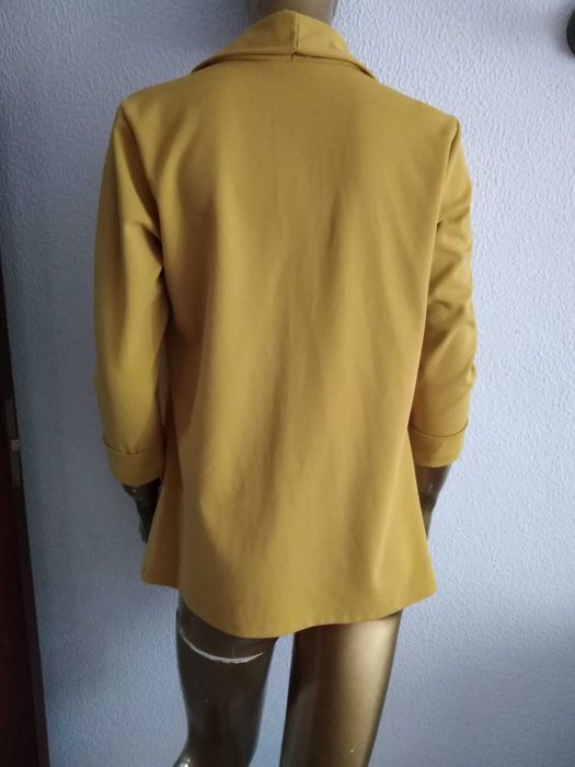 Blazer Beauty Moda Amarelo