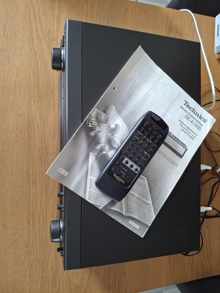 Technics SE-A1000 i SU-C1000 wzmacniacz