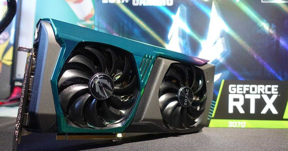 Відеокарта RTX 3070 Zotac AMP HOLO 8GB
