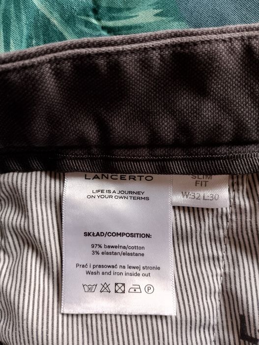 Spodnie męskie Lancerto r. W32L30