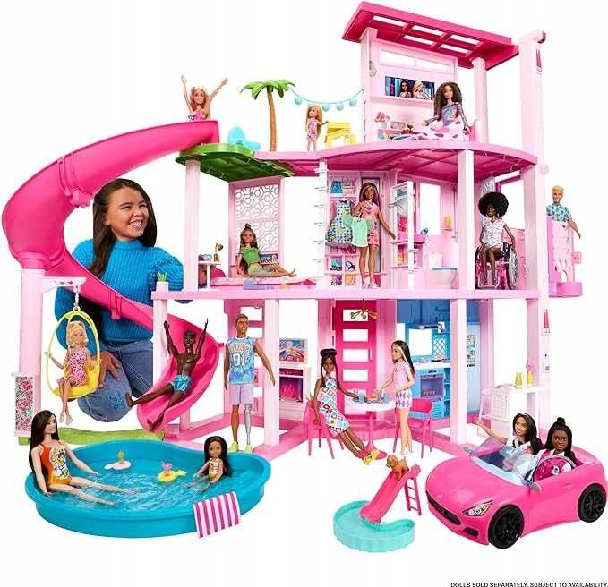 Barbie Dreamhouse Dom Marzeń HMX10 Traumvilla Poolparty