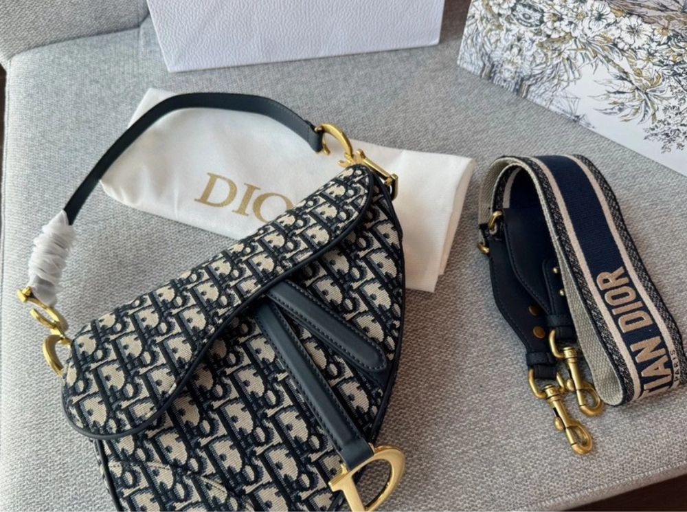 Torebka DIOR saddle bag MONOGRAM