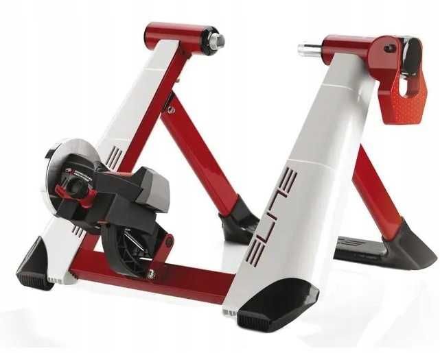 ELITE Novo Force Trenażer rowerowy rolkowy z 8 biegami do 24-29"