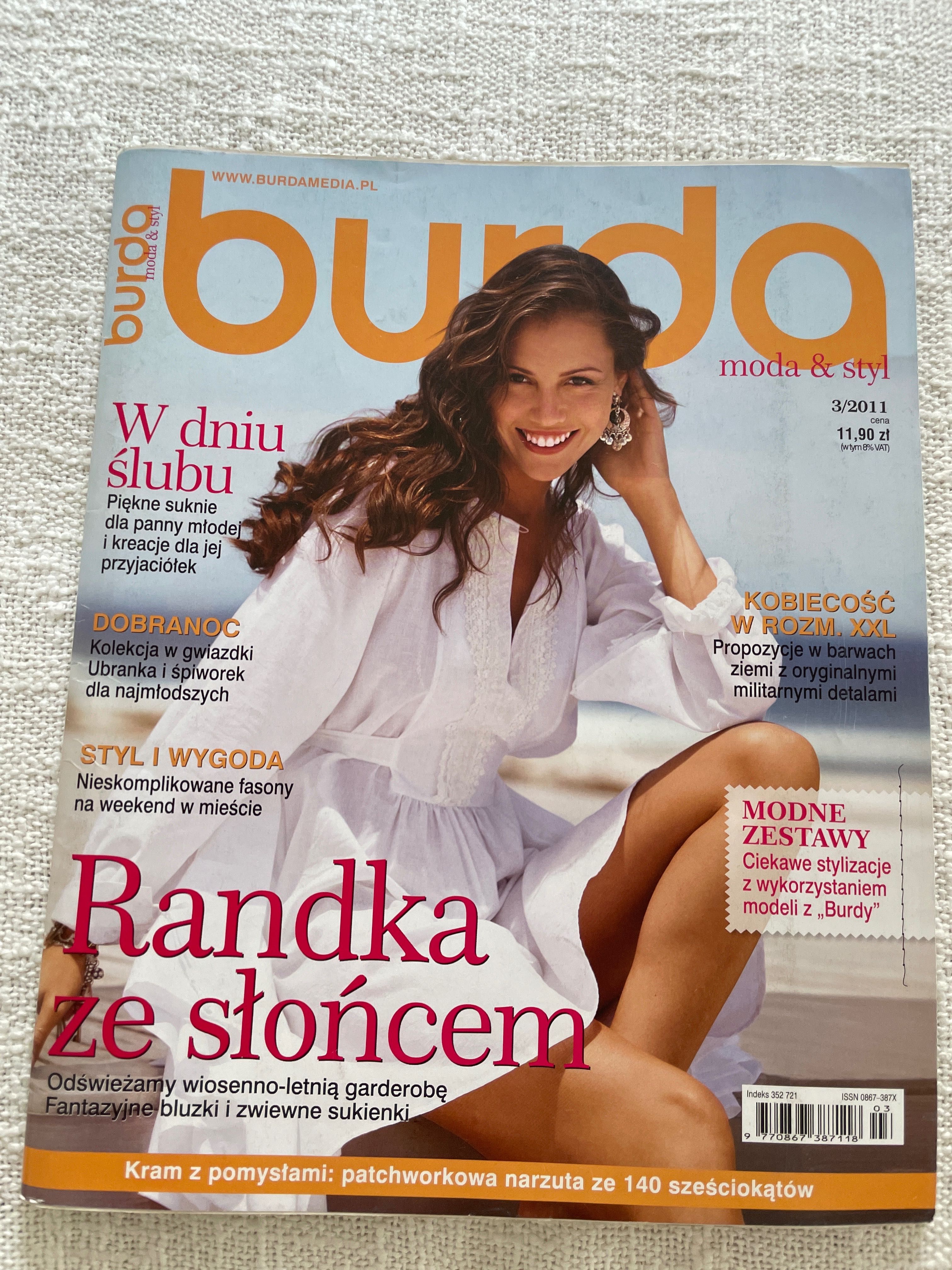 Burda magazyn z wykrojami dla kobiet 3/2011