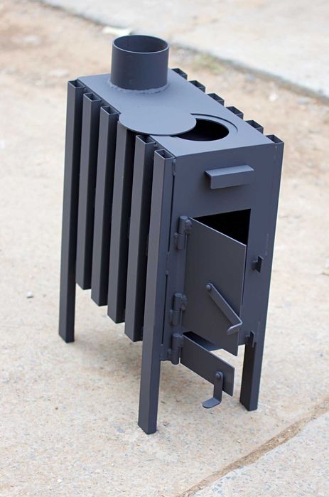 Піч буржуйка на дровах тривалого горіння