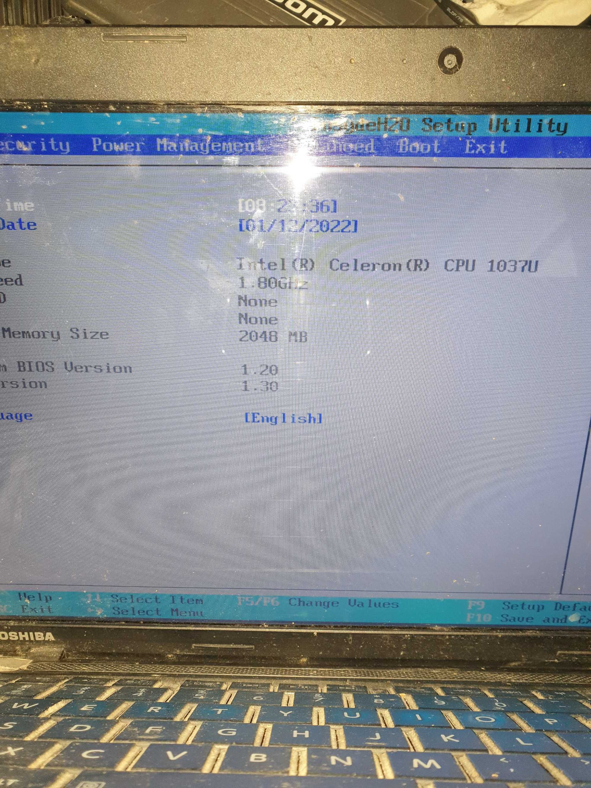 motherboard toshiba C55 processador celeron 1037, testada sem anomalia