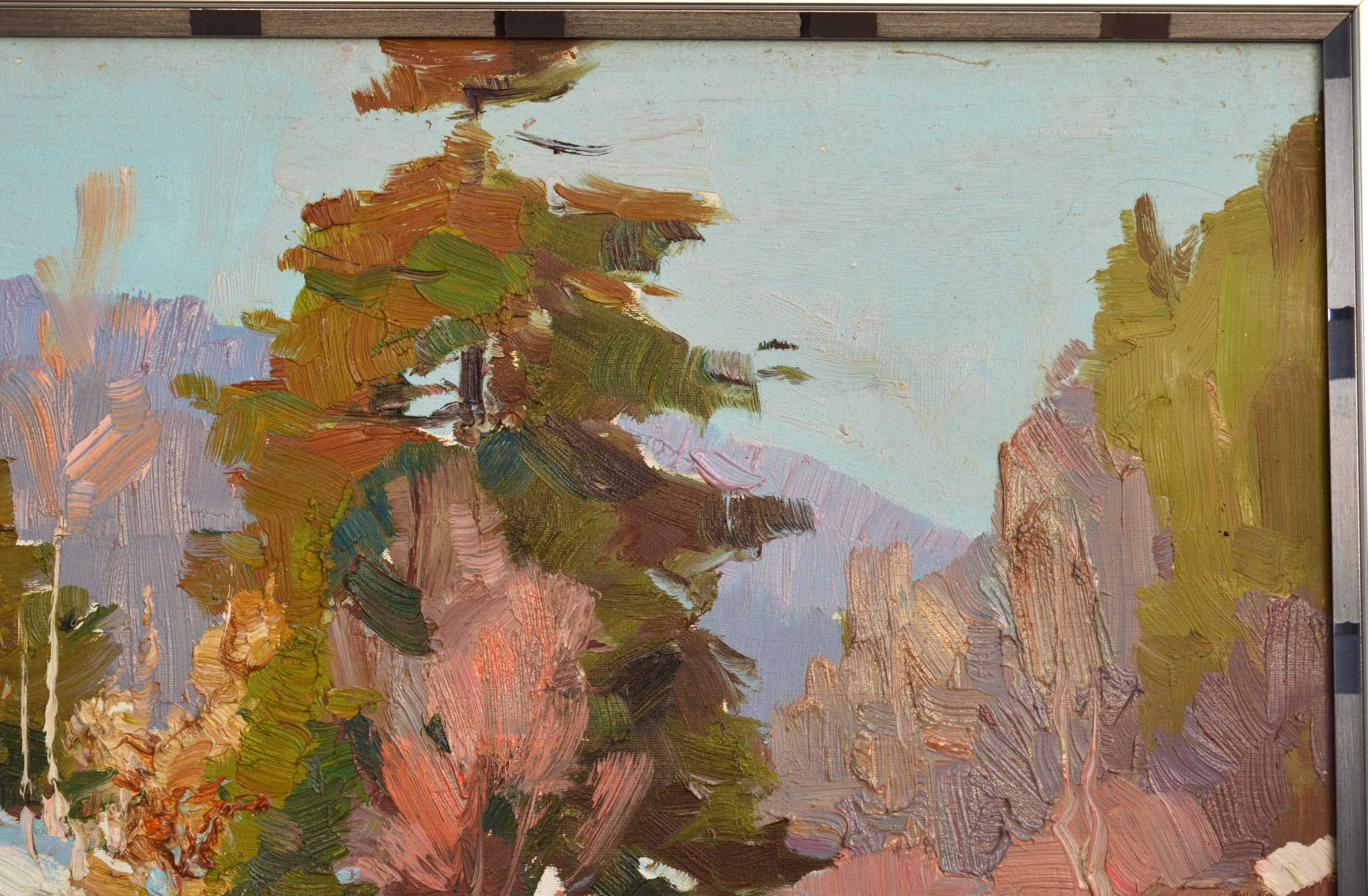 Картина художника Шандор О. С. "Березень в горах", 2012 рік